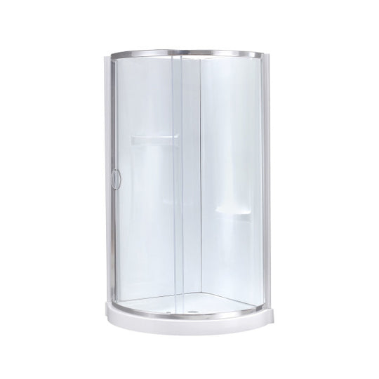 Breeze 32/34/36/38 Shower Enclosure Seal Strip Replacement Kit | 8-Piece Clear Vinyl Set