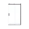 Davidson/Byron 48/60 Shower Door Seal Strip Replacement Kit | 4-Piece Matte Black Vinyl Set