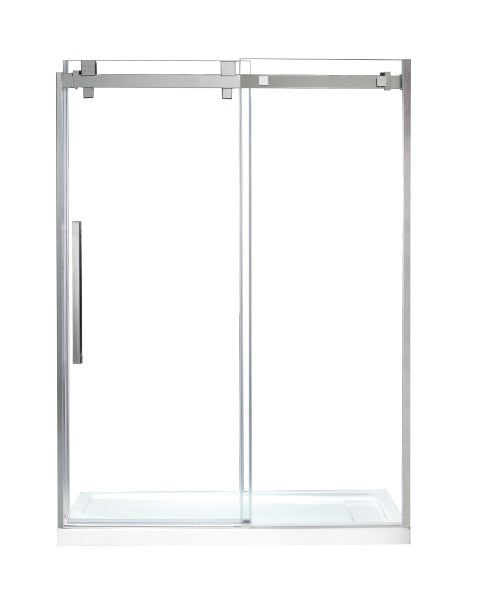 France 60 Shower Door Seal Strip Replacement Kit | 5-Piece Clear Vinyl Set
