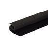 Davidson/Byron 48/60 Shower Door Seal Strip Replacement Kit | 4-Piece Matte Black Vinyl Set