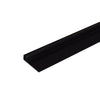 Davidson/Byron 48/60 Shower Door Seal Strip Replacement Kit | 4-Piece Matte Black Vinyl Set
