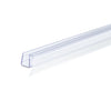 32 in. Horizontal Shower Seal Strip between 8mm Thick Glass Sliding Door and Base, Clear PVC