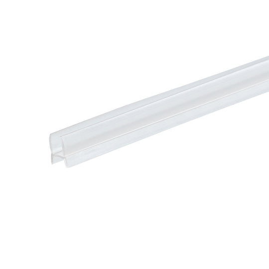 29.5 in. Horizontal Shower Seal Strip between 8mm Thick Glass Fixed Panel and Base, Clear PVC-P123