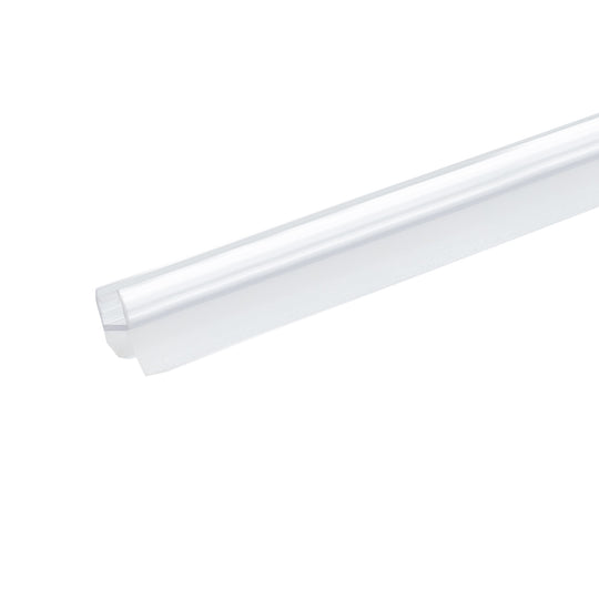 78.74 in. Vertical Shower Seal Strip between 8mm Thick Glass Sliding Door and Wall, Clear PVC-p15