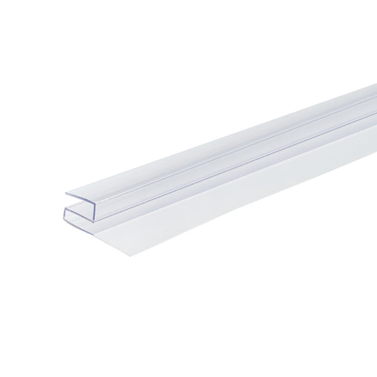 31.5 in. 6mm Thick Horizontal Shower Door Bottom Seal Strip, Clear PVC