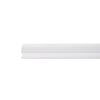 58 in. Vertical Shower Seal Strip between 6mm Thick Glass Sliding Door and Wall, Clear PVC