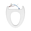 Toilet Seat Ring and Lid for the Tuva Smart Toilet