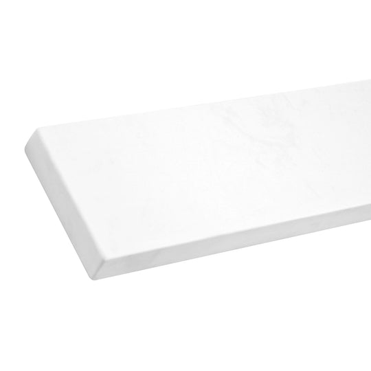 Straight Edge Backsplash in Yves for 24 in. W Engineered Marble Bathroom Vanity Top