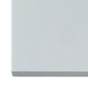 30 in. W x 3 in. H Engineered Stone Bathroom Vanity Top Backsplash with Straight Edge in Bombay White