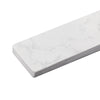 24 in. W x 3 in. H Engineered Marble Bathroom Vanity Top Backsplash with Straight Edge in Cloudy Sky