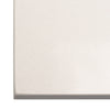 48 in. W x 3 in. H Engineered Stone Bathroom Vanity Top Backsplash with Straight Edge in Bombay White