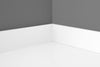 19 in. W x 3 in. H Engineered Stone Bathroom Vanity Top Sidesplash with Straight Edge in Bombay White